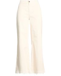European Culture - Pants Cotton, Elastane - Lyst