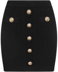 Balmain - Mini Skirt - Lyst