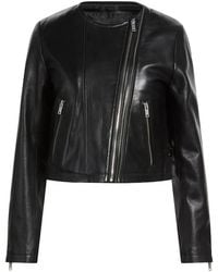 Bolongaro Trevor - Bella Collarless Jacket Sheepskin - Lyst