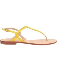 Maliparmi - Thong Sandal Leather - Lyst