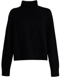 Laneus - Turtleneck Merino Wool, Cashmere - Lyst