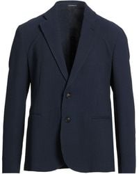 Emporio Armani - Blazer Virgin Wool, Polyamide, Elastane - Lyst