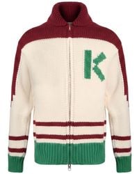KENZO - Cardigan Wool - Lyst