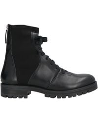 BOSS - Ankle Boots Leather, Textile Fibers - Lyst