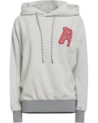 Aries - Ivory Sweatshirt Cotton - Lyst