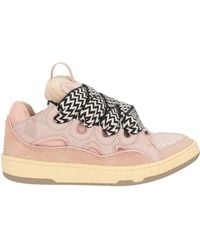 Lanvin - Sneakers Calfskin, Polyester - Lyst