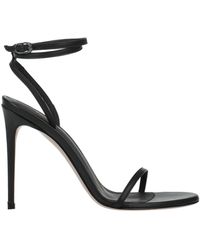 Sandalias Le Silla de Ante de color Negro Mujer Zapatos de Tacones de Sandalias y zapatos de tacón con plataforma 