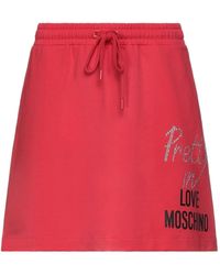 Love Moschino Mini Skirt - Red