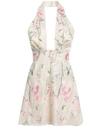 Elie Saab - Mini Dress Polyester, Silk, Polyamide - Lyst