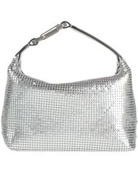Eera - Handbag Calfskin, Aluminum - Lyst