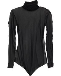 Maison Margiela - Bodysuit Polyester - Lyst