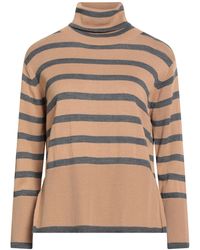 B.yu - Camel Turtleneck Merino Wool, Acrylic - Lyst