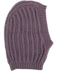 Brunello Cucinelli - Mauve Hat Cashmere - Lyst