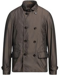 Moorer - Khaki Jacket Polyester - Lyst