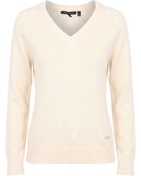 ARMANI EXCHANGE - Ivory Sweater Virgin Wool, Acrylic, Cotton - Lyst