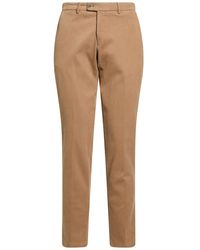 Hiltl - Camel Pants Cotton, Elastane - Lyst