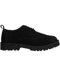 Chaussures à lacets Cuir Minoronzoni 1953 pour homme en coloris Noir Homme Chaussures Chaussures  à lacets Chaussures Oxford 