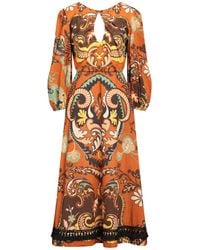 SIMONA CORSELLINI - Midi-Kleid - Lyst