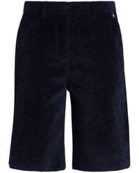 Souvenir Clubbing - Midnight Shorts & Bermuda Shorts Cotton, Viscose, Polyamide, Elastane - Lyst