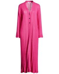 Missoni - Fuchsia Cardigan Cotton, Viscose - Lyst