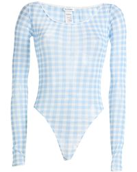 Acne Studios - Azure Bodysuit Nylon - Lyst