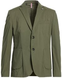 ANDREA DES HOMME - Military Blazer Cotton, Nylon, Elastane - Lyst