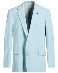 Lardini - Blazer Polyester, Wool, Elastane - Lyst
