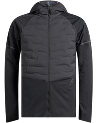 Odlo - Jacket Recycled Polyester, Elastane - Lyst