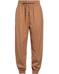 Denny Rose - Camel Pants Polyester, Viscose, Elastane - Lyst