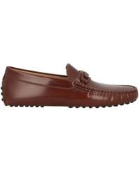 Tod's - Loafers Leather - Lyst