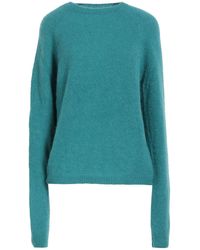 Base London - Deep Jade Sweater Alpaca Wool, Polyamide, Wool, Elastane - Lyst