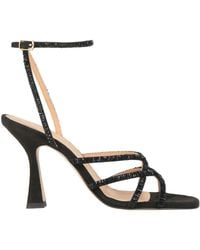 Maliparmi - Sandals Leather, Textile Fibers - Lyst
