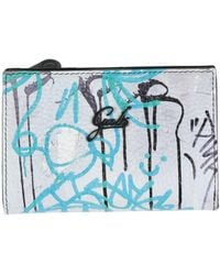 Gabs - Azure Wallet Calfskin - Lyst