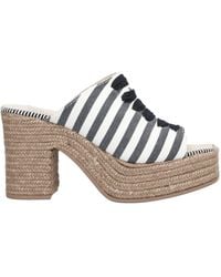 Espadrilles - Mules & Clogs Textile Fibers - Lyst