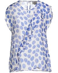 ALESSIA SANTI - Top Viscose, Silk - Lyst
