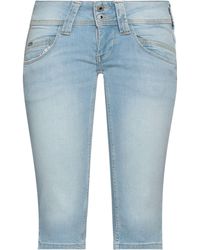 Pepe Jeans - Cropped Jeans - Lyst