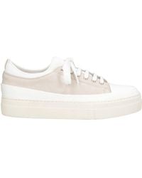 Eleventy - Light Sneakers Leather, Textile Fibers - Lyst