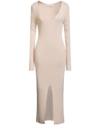 Jucca - Midi Dress Wool, Viscose, Polyamide, Metallic Fiber, Cashmere - Lyst