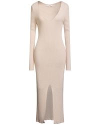 Jucca - Midi Dress Wool, Viscose, Polyamide, Metallic Fiber, Cashmere - Lyst