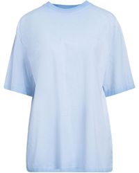 MSGM - T-Shirt Cotton - Lyst