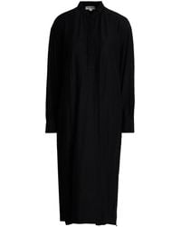 Crossley - Midnight Midi Dress Silk, Wool - Lyst