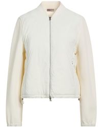 Herno - Resort Ivory Jacket Cotton, Polyester, Elastane, Polyamide - Lyst