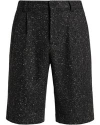 Roberto Collina - Shorts & Bermuda Shorts Wool, Polyester, Acrylic, Silk, Textile Fibers - Lyst