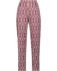 Niu - Pants Viscose, Polyamide, Metallic Fiber, Elastane - Lyst