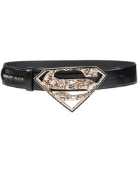 philipp plein belt oversized buckle