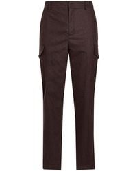 Brian Dales - Dark Pants Wool, Polyamide, Cashmere, Elastane - Lyst