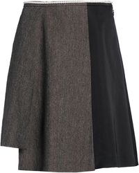 Kolor - Mini Skirt Wool, Polyester - Lyst