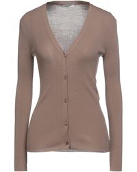 Max Mara - Camel Cardigan Virgin Wool - Lyst