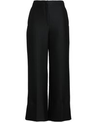 Sandbeige - Pants Wool, Silk - Lyst