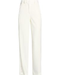 ViCOLO - Ivory Pants Polyester, Elastane - Lyst